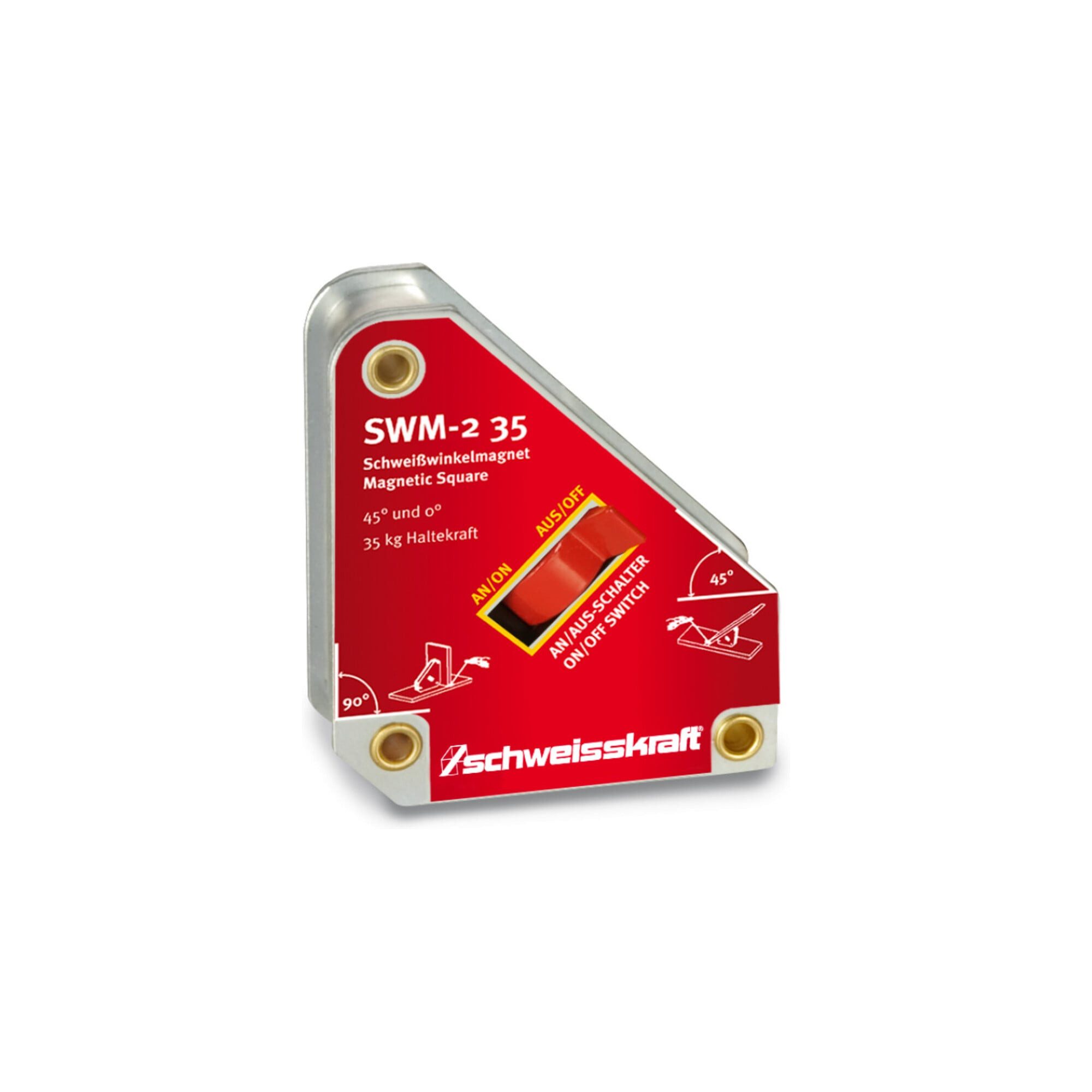 Schweißkraft Magnet-Schweißwinkel Schweißkraft Schweißwinkelmagnet SWM-2 35