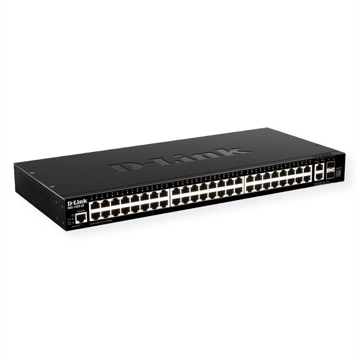 DGS-1520-52/E 52-Port Smart Managed Gigabit Stack Switch 4x 10G Netzwerk-Switch