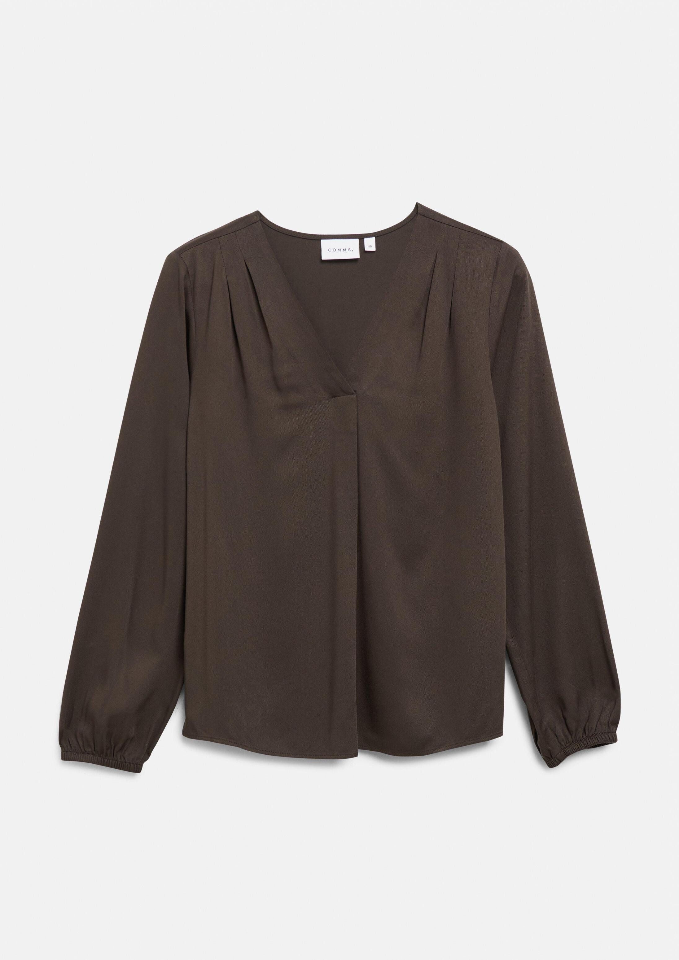 comma Langarmbluse Bluse Bluse