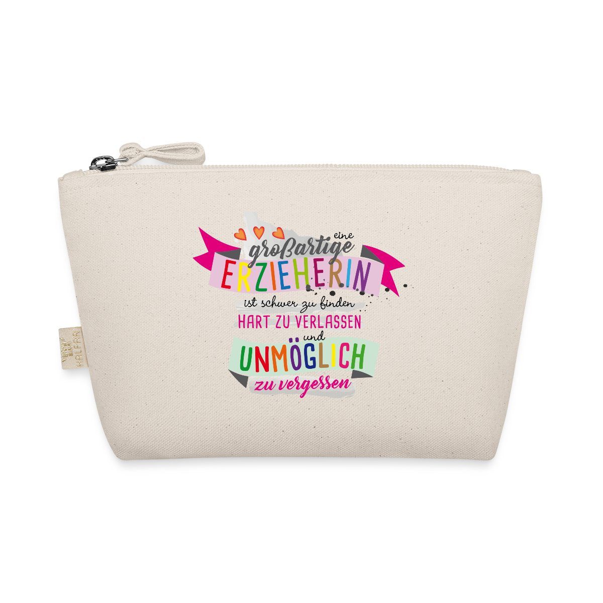 Kosmetiktasche Großartige Erzieherin Spruch Geschenkidee Täschchen