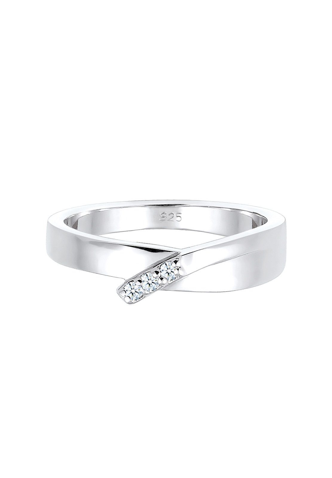 Elli DIAMONDS Verlobungsring Diamant Weiß Brillantschliff (0.045 ct) 925 St günstig online kaufen