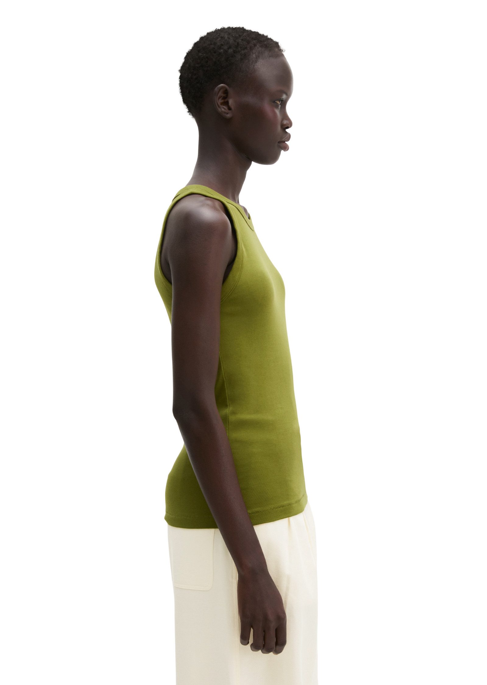 Marc O'Polo T-Shirt aus Organic-Cotton-Rib-Jersey – Bild 2 von 5
