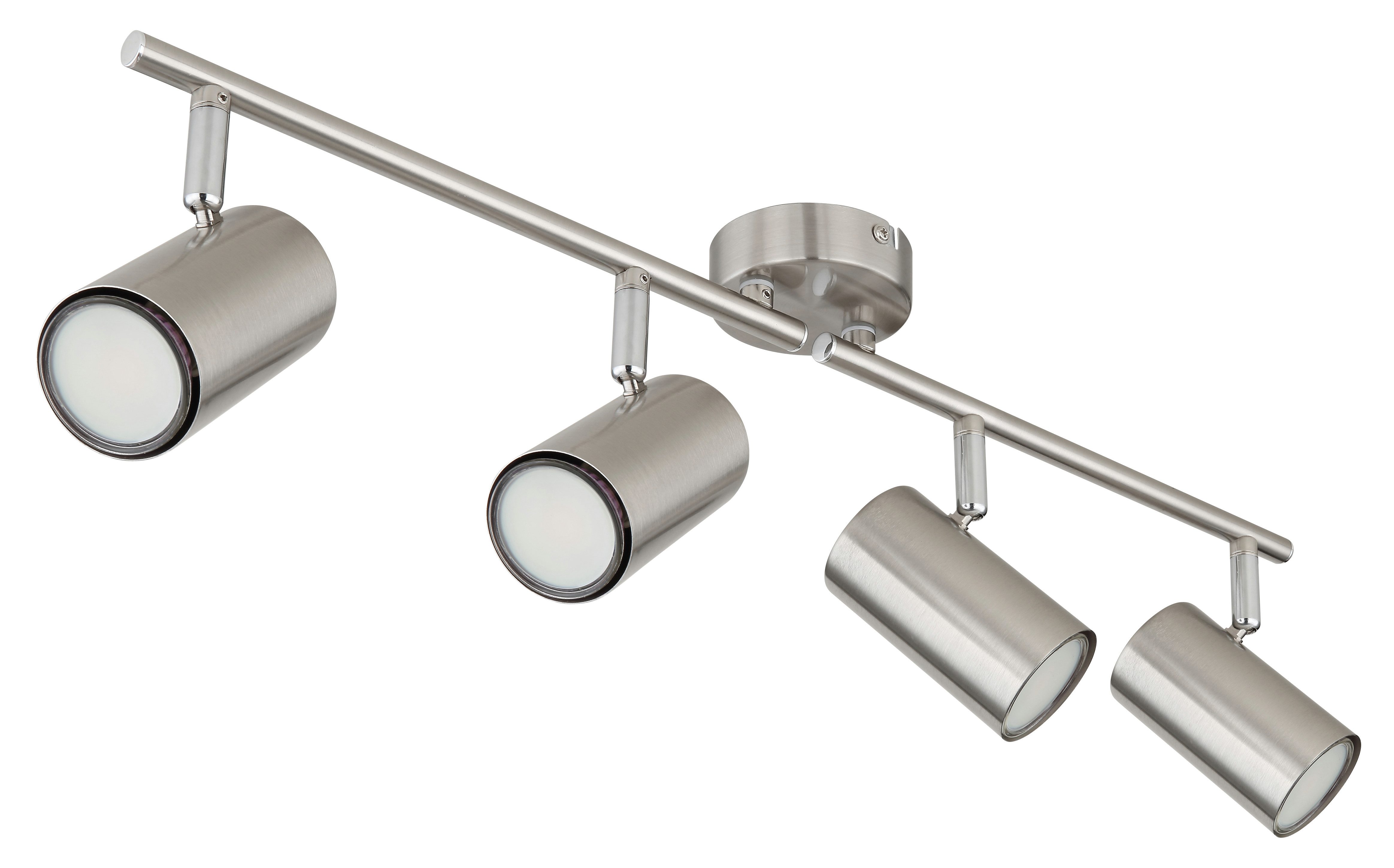 GLOBO LIGHTING Deckenstrahler ALLVI, ohne Leuchtmittel, Deckenspot/Dreh-/Schwenkbar/LxBxH: 600x80x145mm