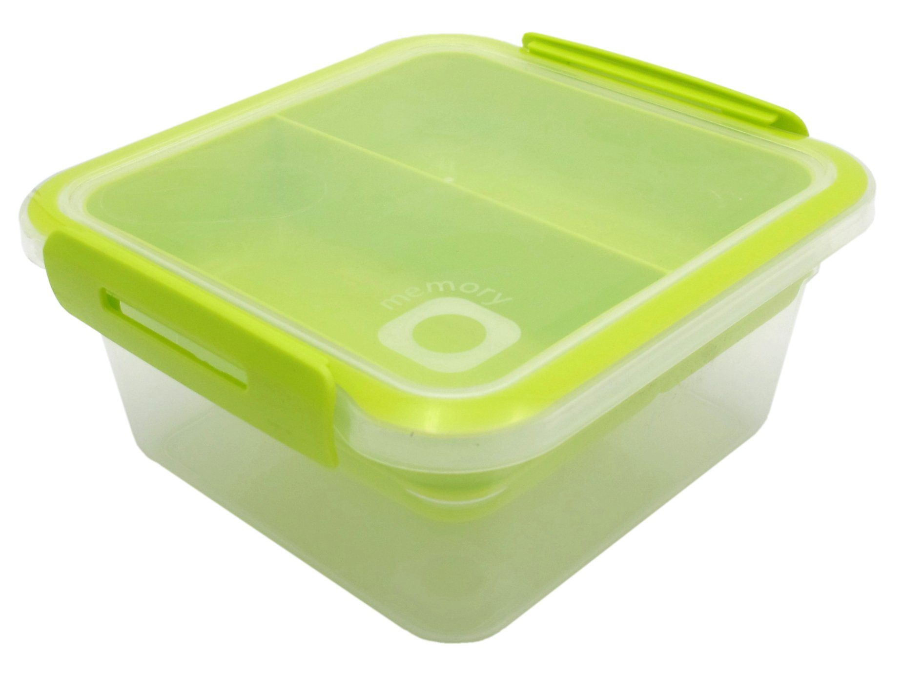ROTHO Lunchbox Memory Menübox 1 Aufbwahrungsfelder, Auslaufsicher, BPA-frei 3 Liter, getrennte