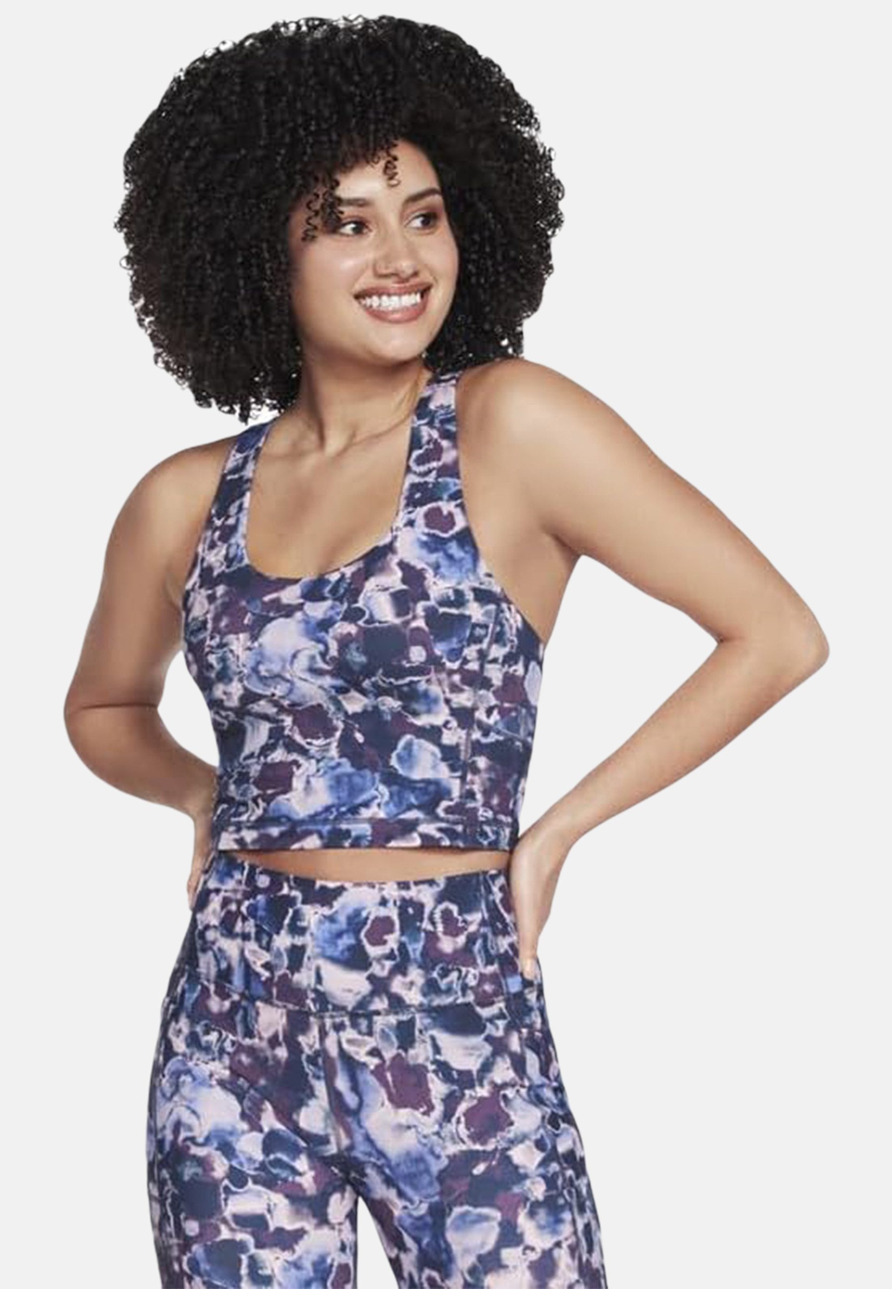 Skechers Set: Sport-Bustier The Gowalk Dizzy Floral Racerb
