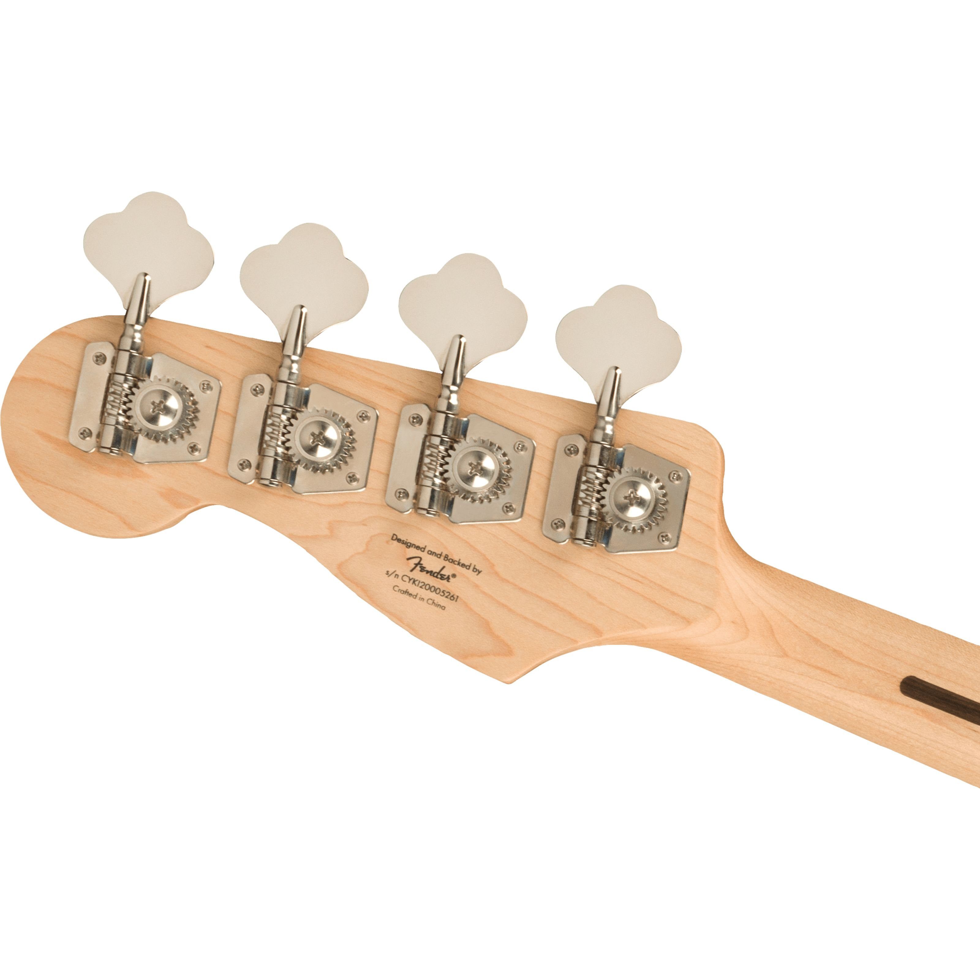 - Spielzeug-Musikinstrument, Jaguar Affinity Black Series E-Bass H MN Bass Squier