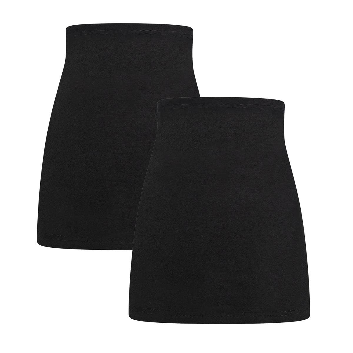 Umstands-Set Bauchband-Tube - 2er-Set - Shirtverlängerung