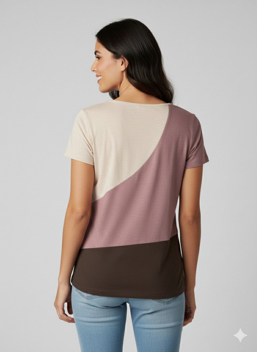 Ragwear Kurzarmshirt MINT BLOCK O mit Logo-Patches an Saum und Ärmel günstig online kaufen