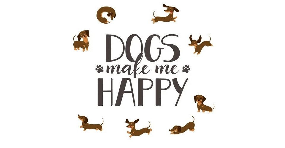 Duni Papierserviette Duni Servietten Dog Happy 33 x 33 cm - 20er Pack