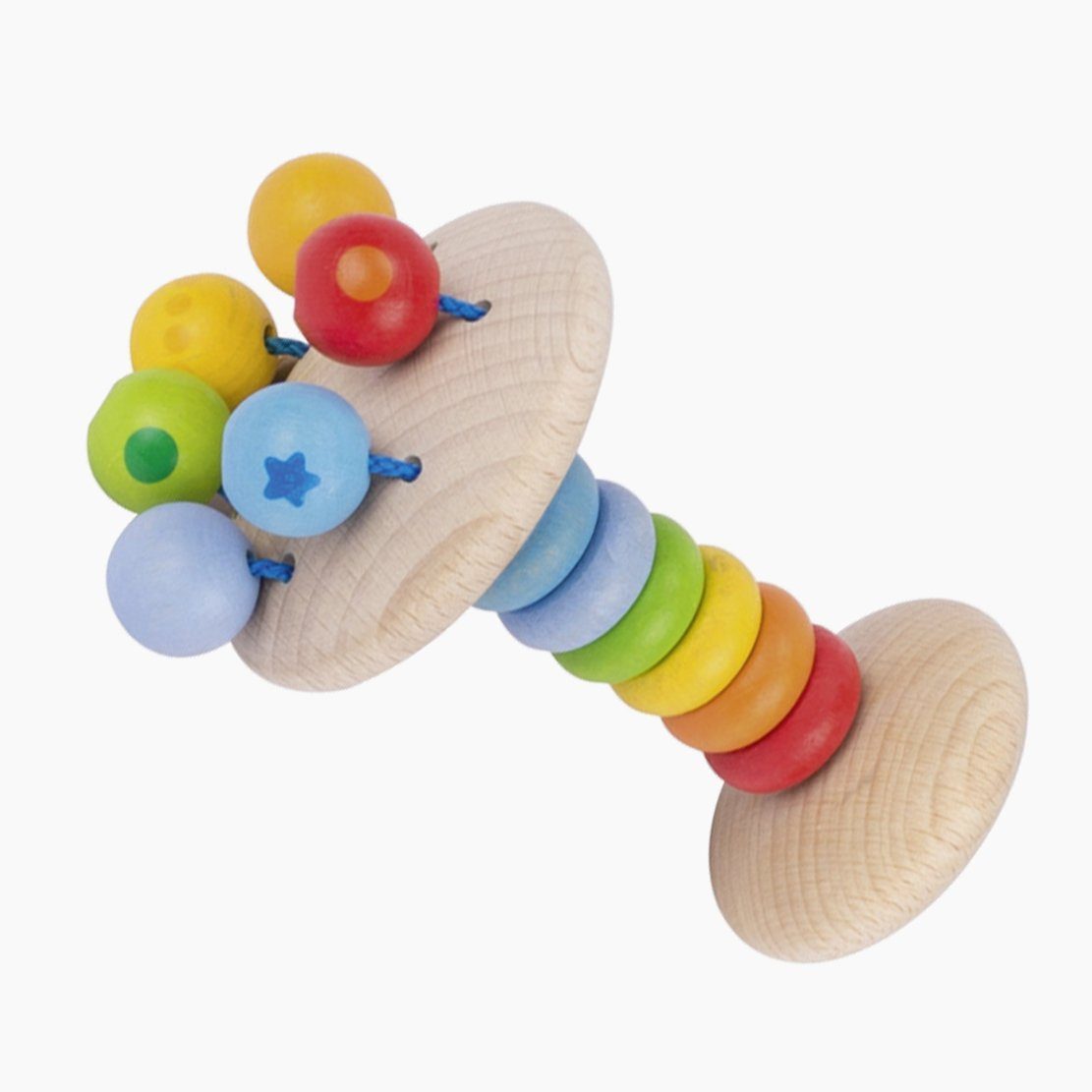 goki Greifling Stielrassel Regenbogen heimes (packung, 1-tlg., set), made in Germany