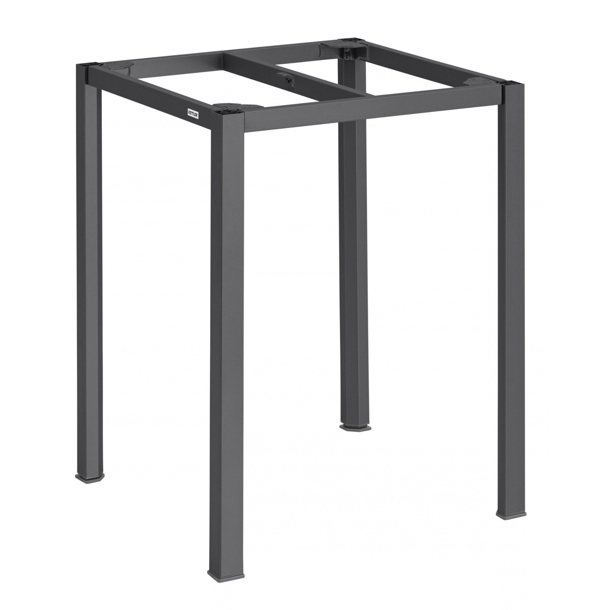KETTLER Gartentisch Kettler CUBIC Bar Tischgestell 70 x 70 x 96 cm Anthrazit
