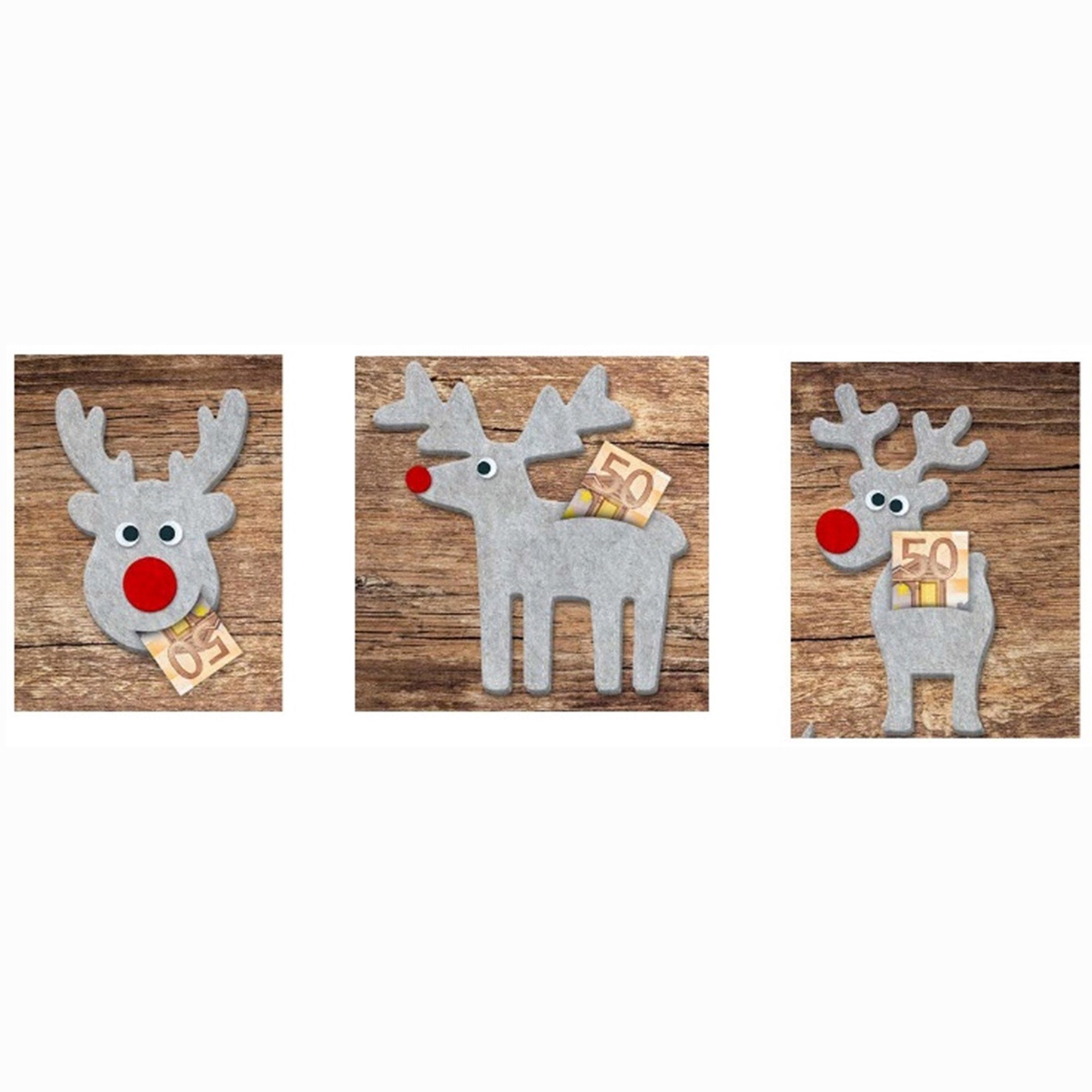 Annastore Spardose Kleine Filztaschen für Geldgeschenke zu Weihnachten günstig online kaufen