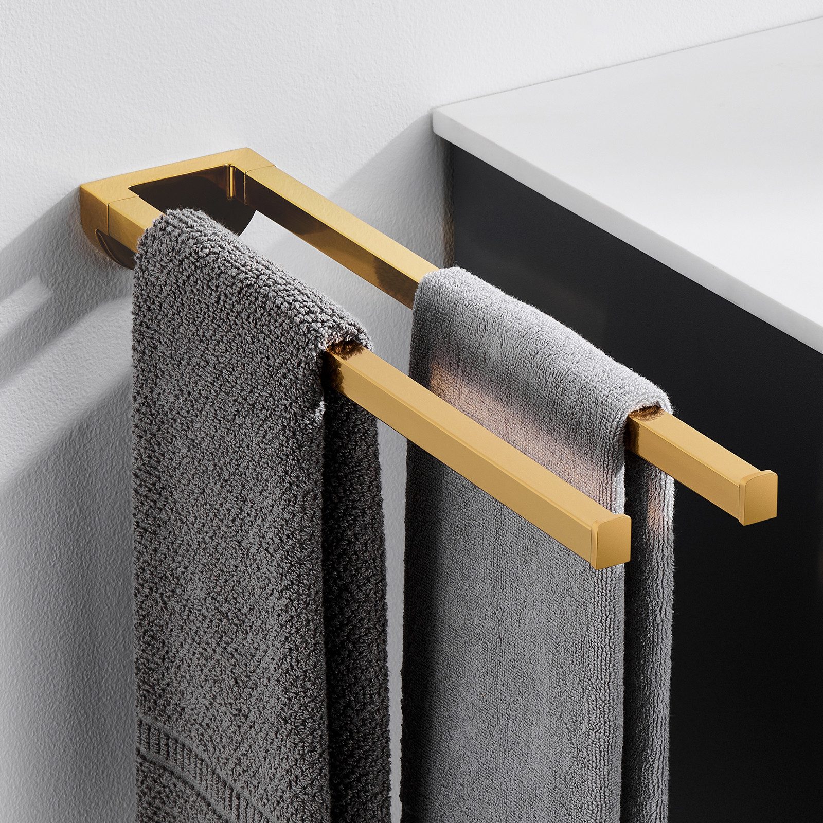 Auralum Max Handtuchstange Doppelter Handtuchhalter 40cm günstig online kaufen