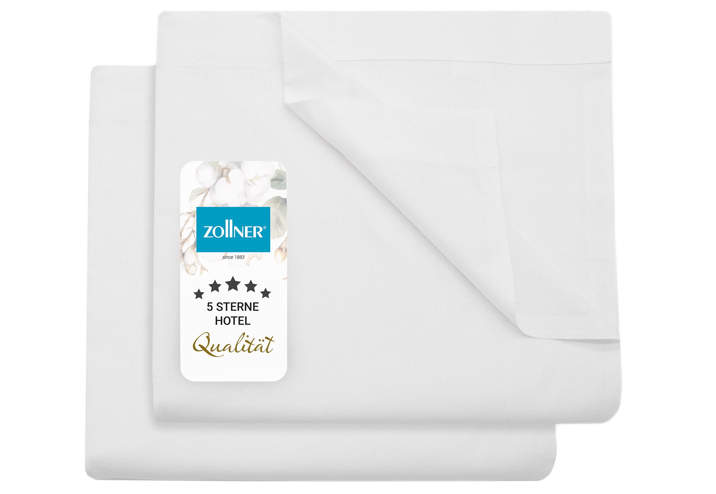 ZOLLNER Betttuch, (2 Stück), 240 x günstig online kaufen