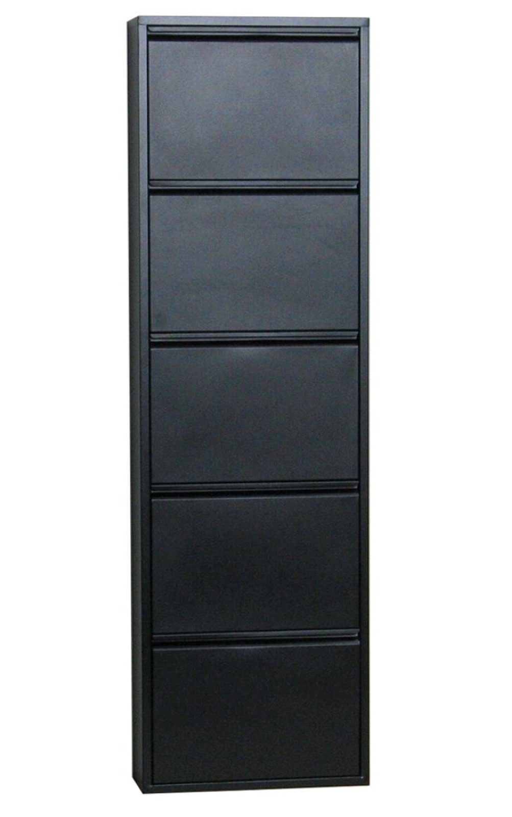 ebuy24 Schuhschrank Pisa Schuhschrank mit 5 Klappen/ Türen in Metall s. Reduzierter Preis € 162,95. Unverbindliche Preisempfehlung € 205,95