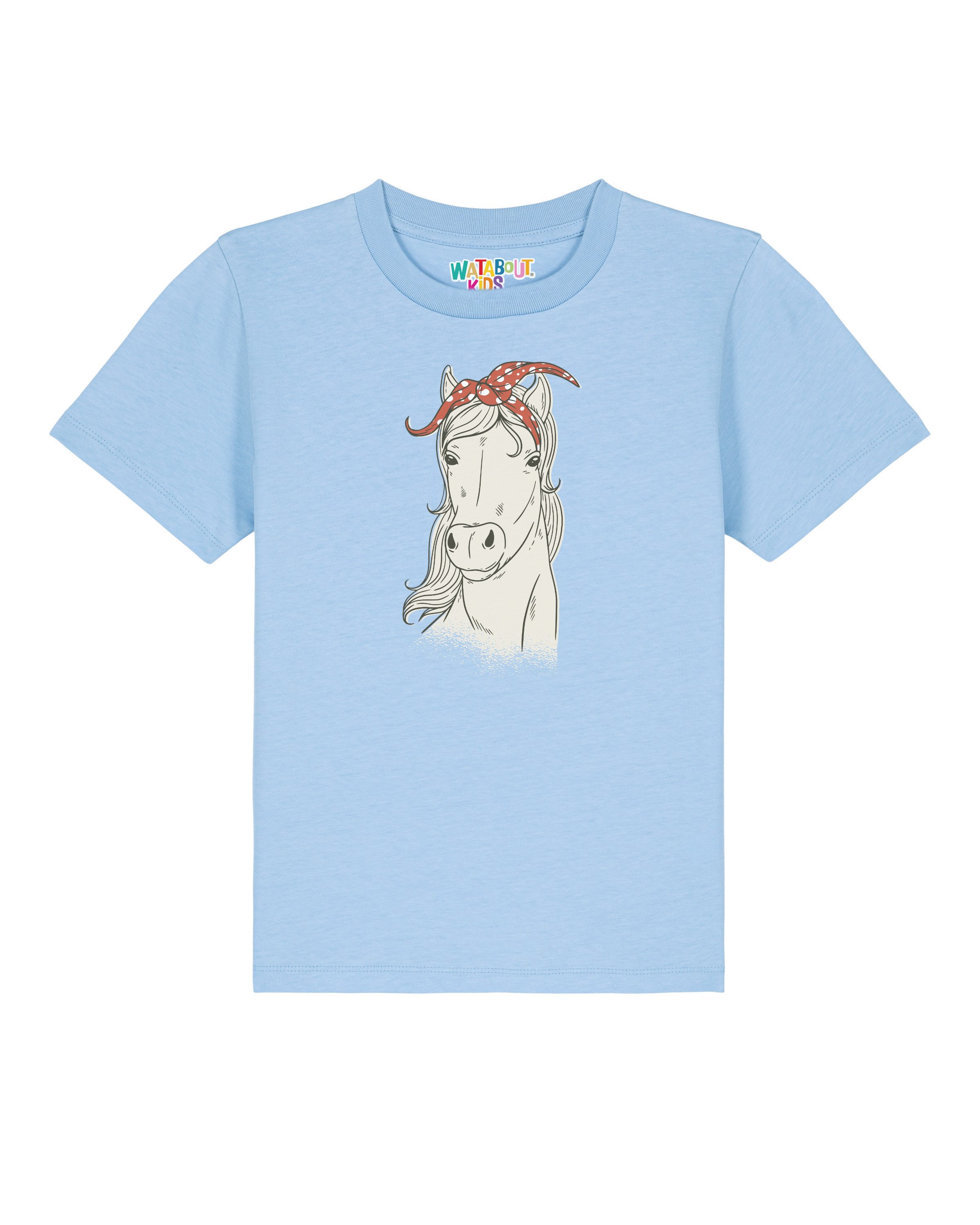 wat? Apparel T-Shirt Pferd
