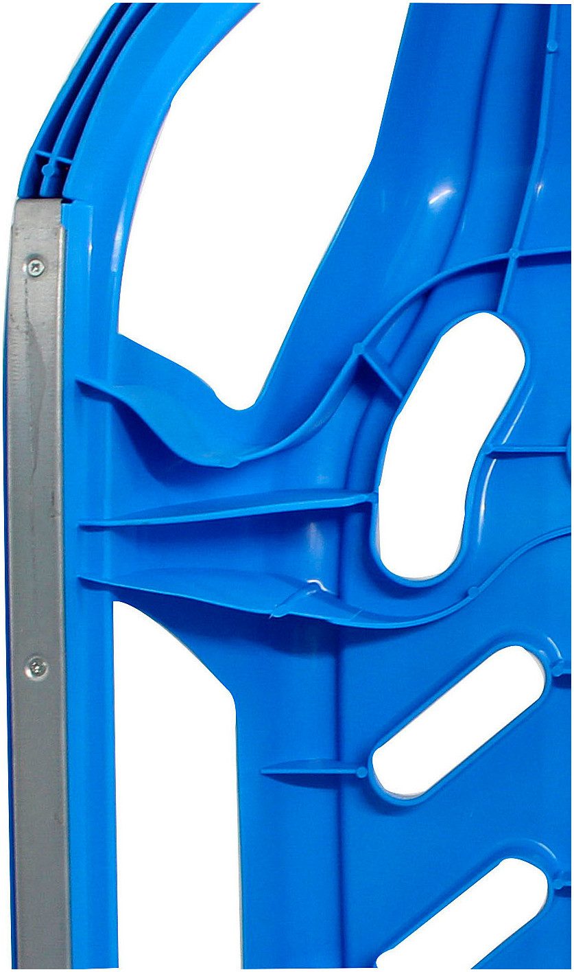 Jamara Schlitten Snow Play Schlitten Snow-Star 90 cm, mit Rückenlehne, Made in Europe