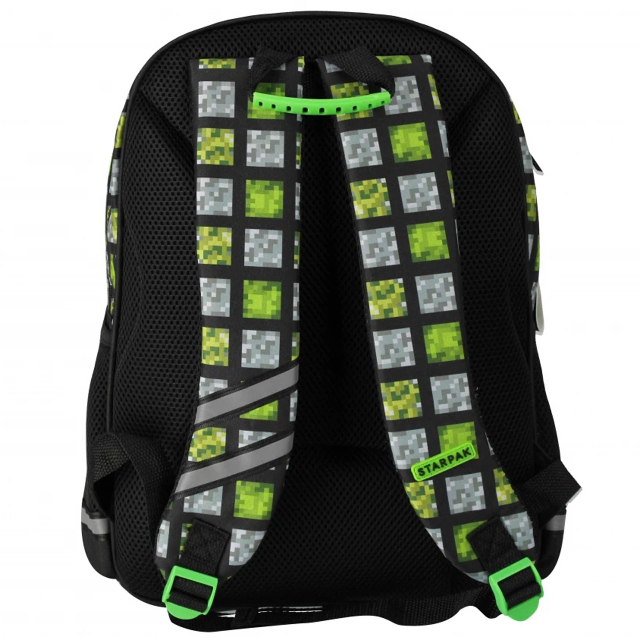 Pixel Schulrucksack Pixel Game Schulrucksack für Jungen 40x29x20cm, gepolstert – Bild 5 von 5