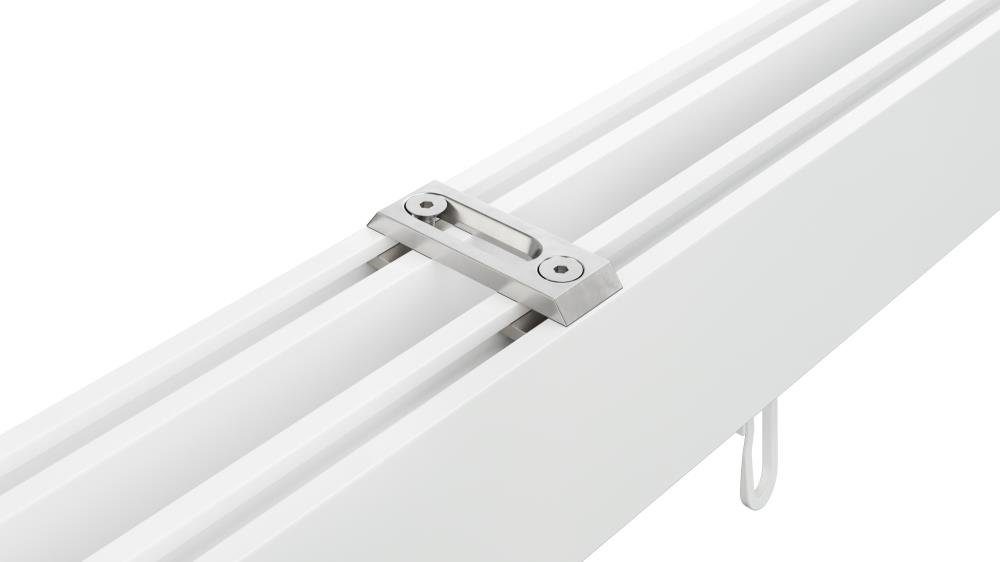 DécoProfi Innenlaufschiene Gardinenstange eckig ABOVE 2-läufig, Deckenträge günstig online kaufen