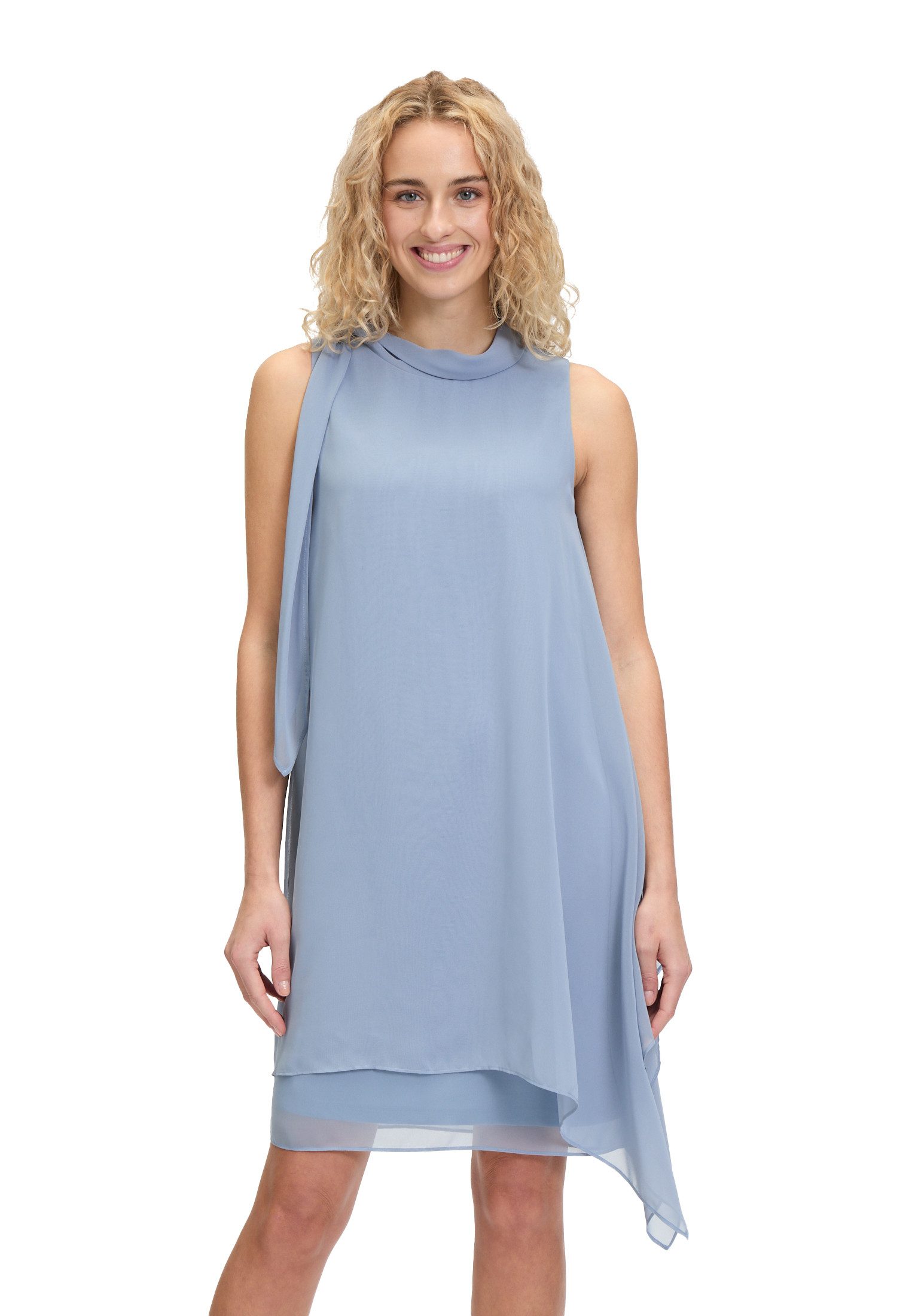 Vera Mont Cocktailkleid "Damen Cocktailkleid ohne Arm" Ohne Tasche Schluppe günstig online kaufen