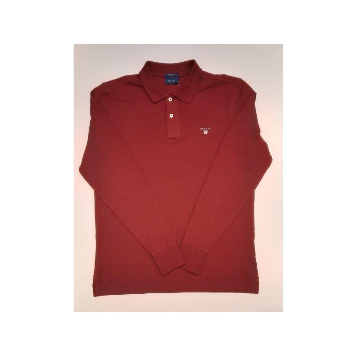 Gant T-Shirt rot regular fit PLUMPED (1-tlg) RED 604