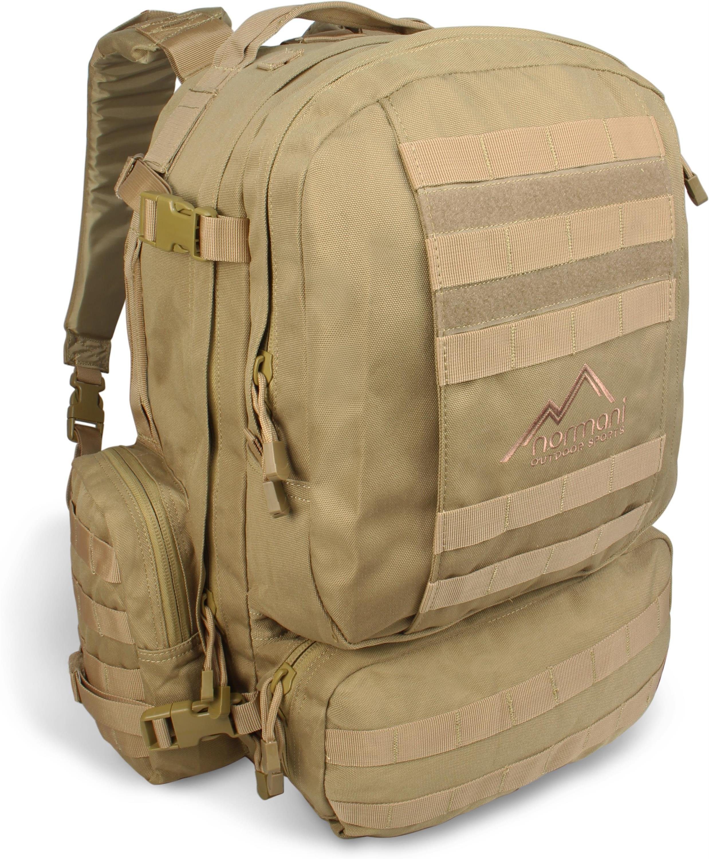 normani Rucksack Assault Pack Rucksack 45 l Patriot, Taktischer Rucksack Wanderrucksack Trekkingrucksack Militärrucksack
