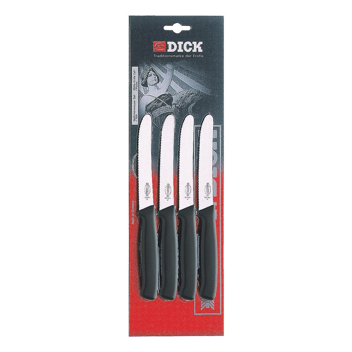 Brötchenmesser, Dick 4-tlg. Messer-Set