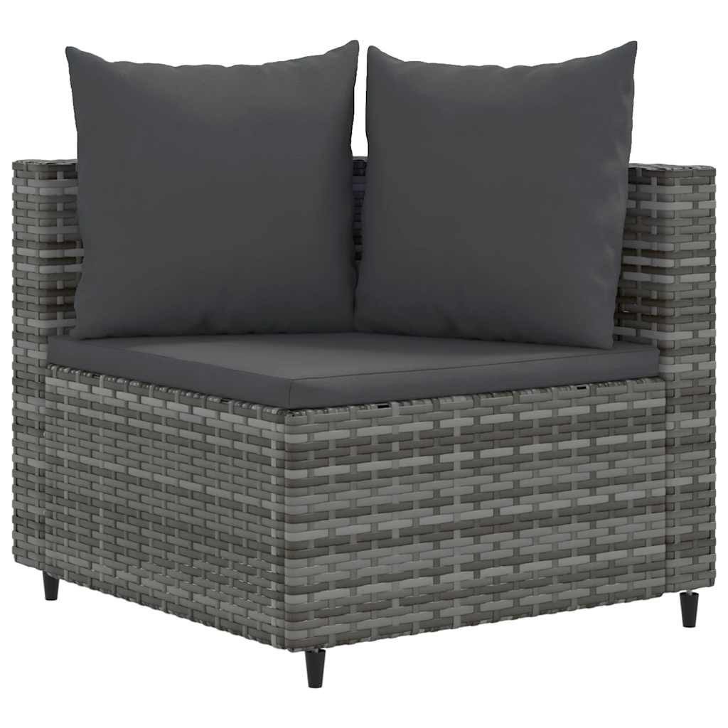 vidaXL Gartenlounge-Set 7-tlg. Garten-Sofagarnitur mit Kissen günstig online kaufen