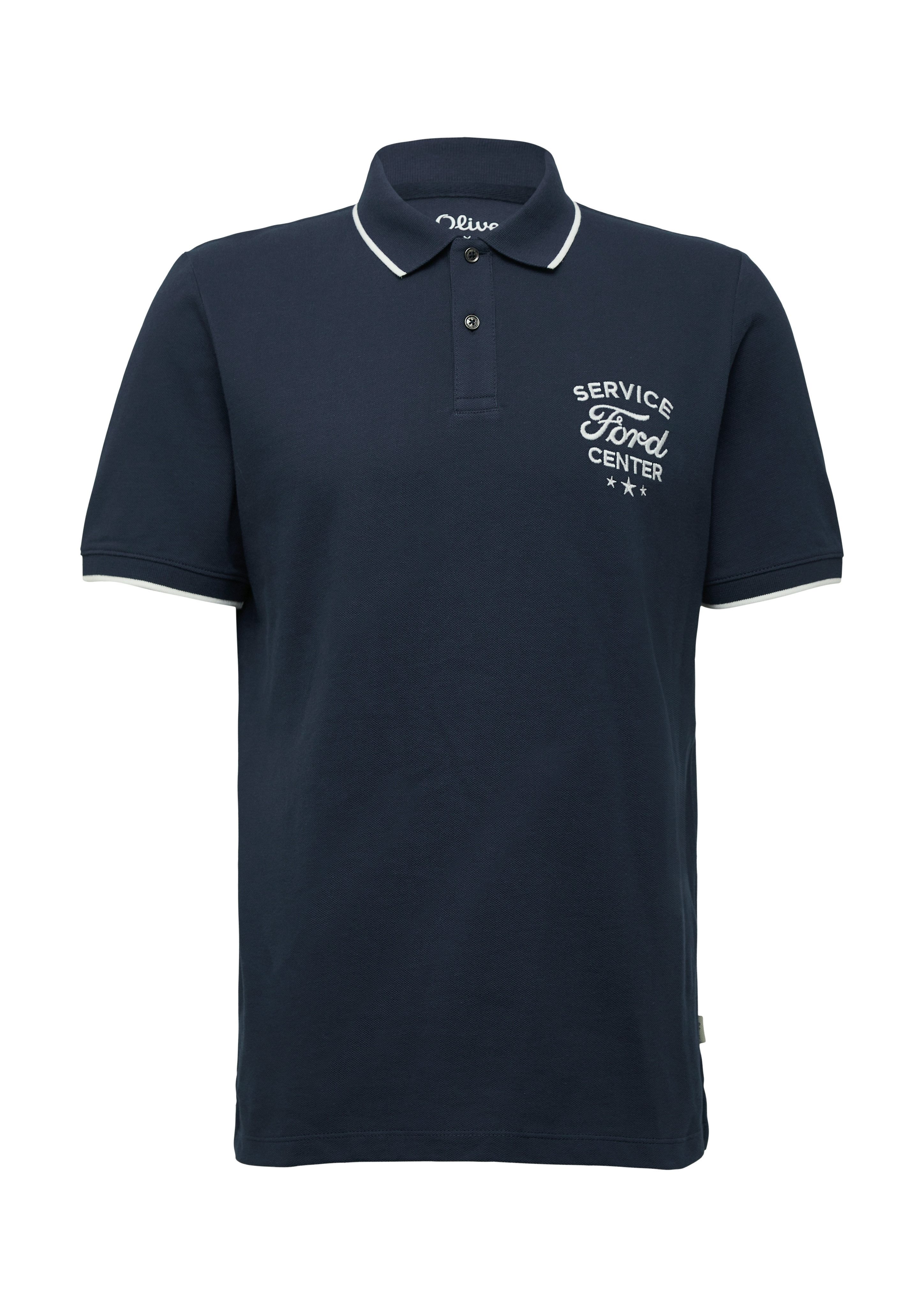 s.Oliver Poloshirt mit Front Print
