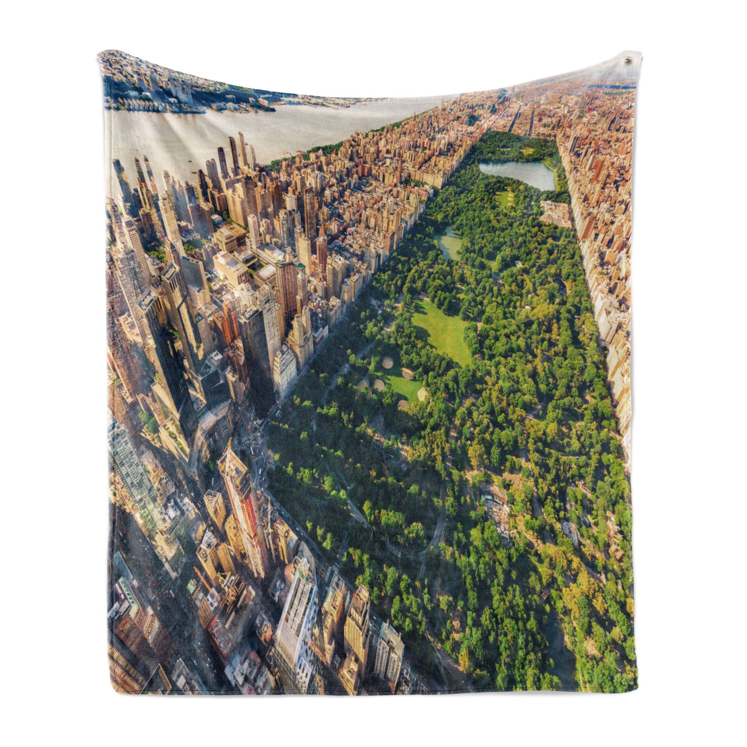 Wohndecke Gemütlicher Plüsch für den Innen- und Außenbereich, Abakuhaus, Vereinigte Staaten Central Park anzeigen