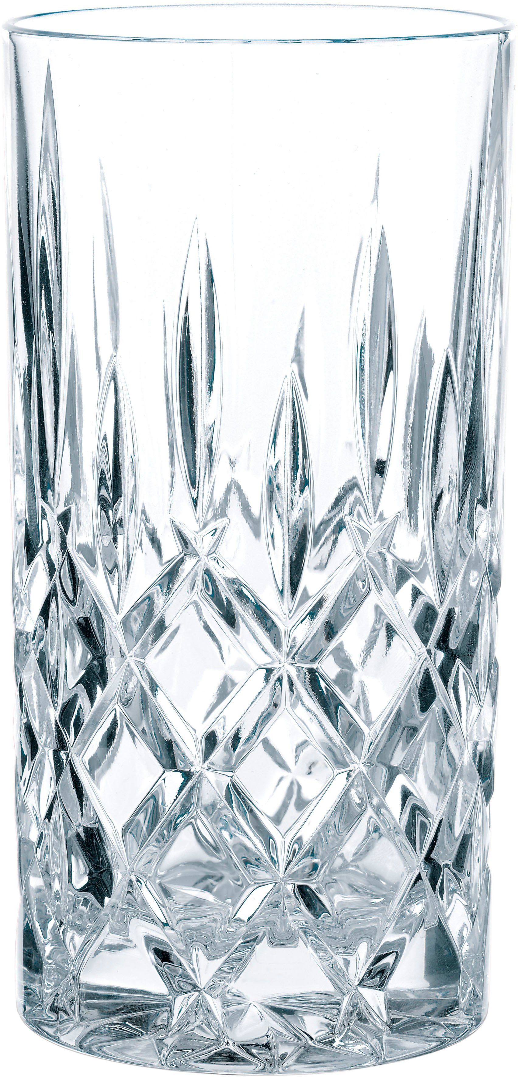 Nachtmann Longdrinkglas Noblesse, Kristallglas, Made in Germany, 395 ml, 6-teilig | Gläser