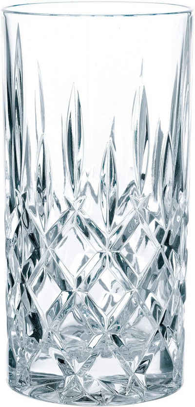 Nachtmann Longdrinkglas Noblesse, Kristallglas, Made in Germany, 395 ml, 6-teilig