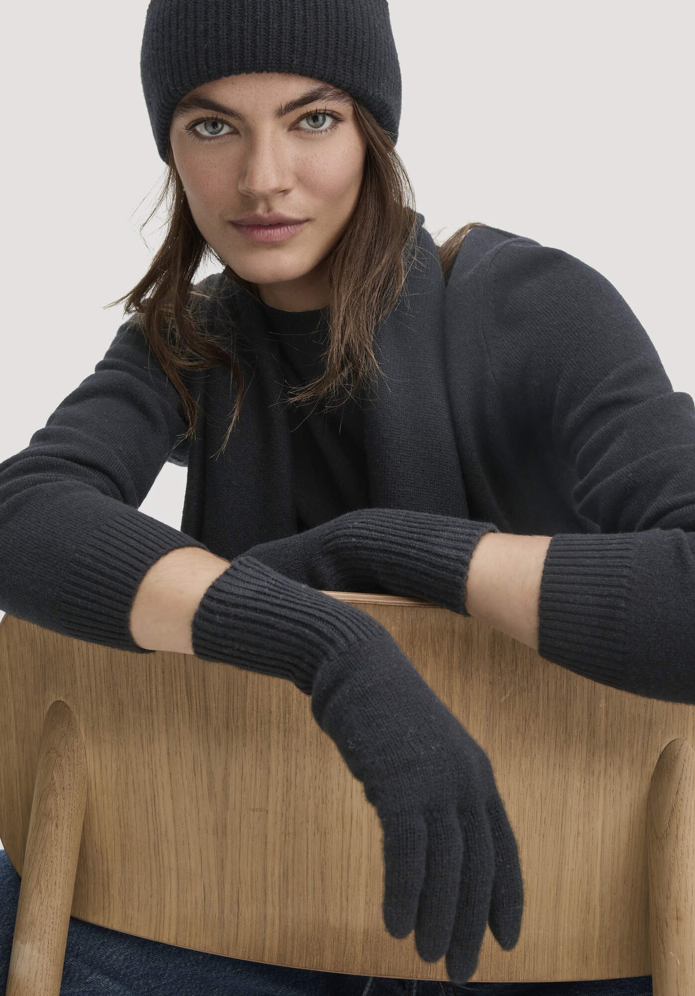 Hessnatur Fäustlinge aus Bio-Schurwolle mit Kaschmir (2-St) günstig online kaufen