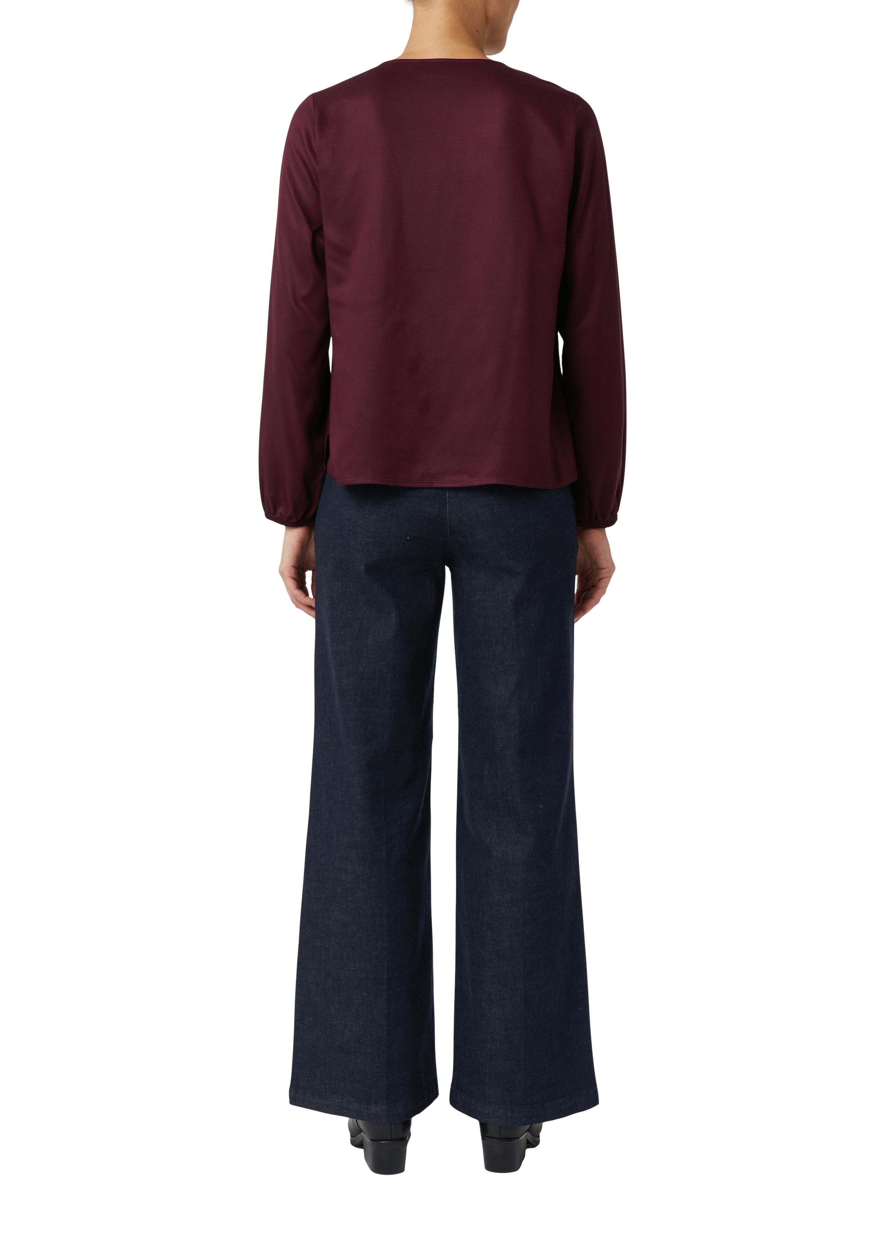 comma Langarmbluse günstig online kaufen