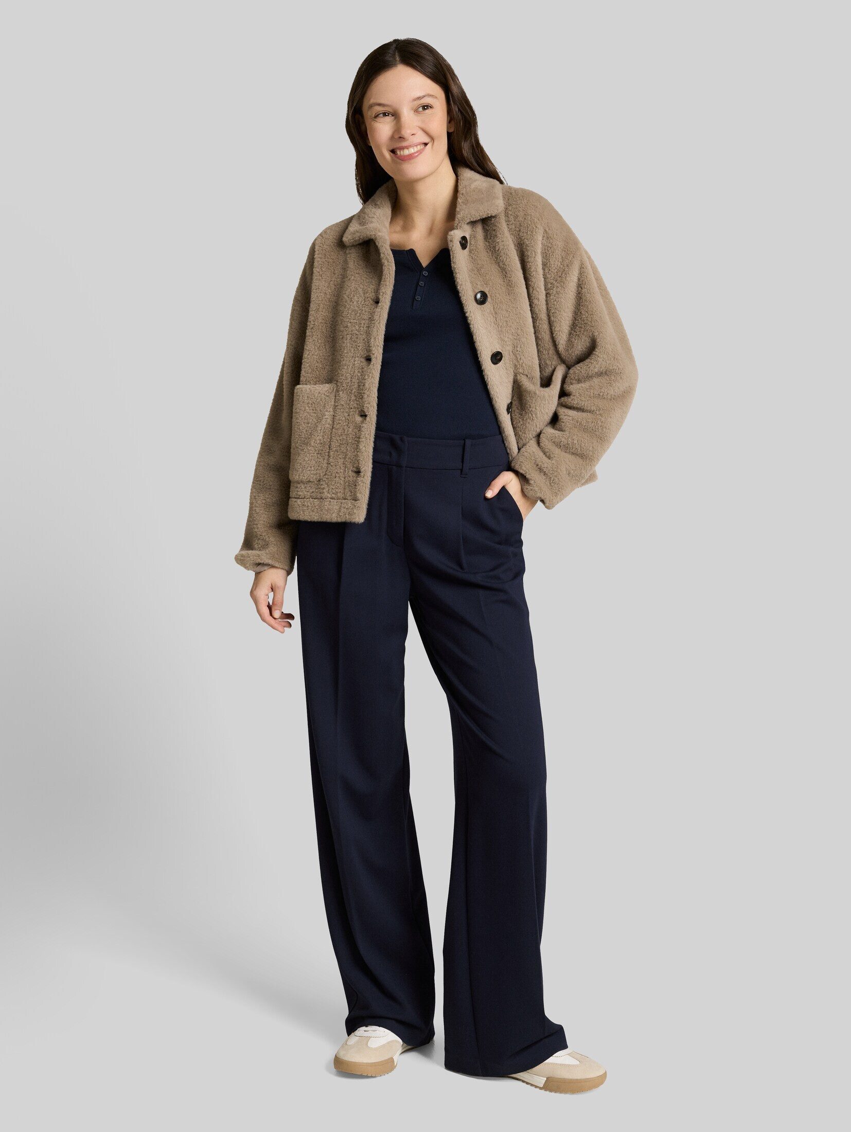 TOM TAILOR Stoffhose Hosen & Chino TTLEA Wide Leg Hose