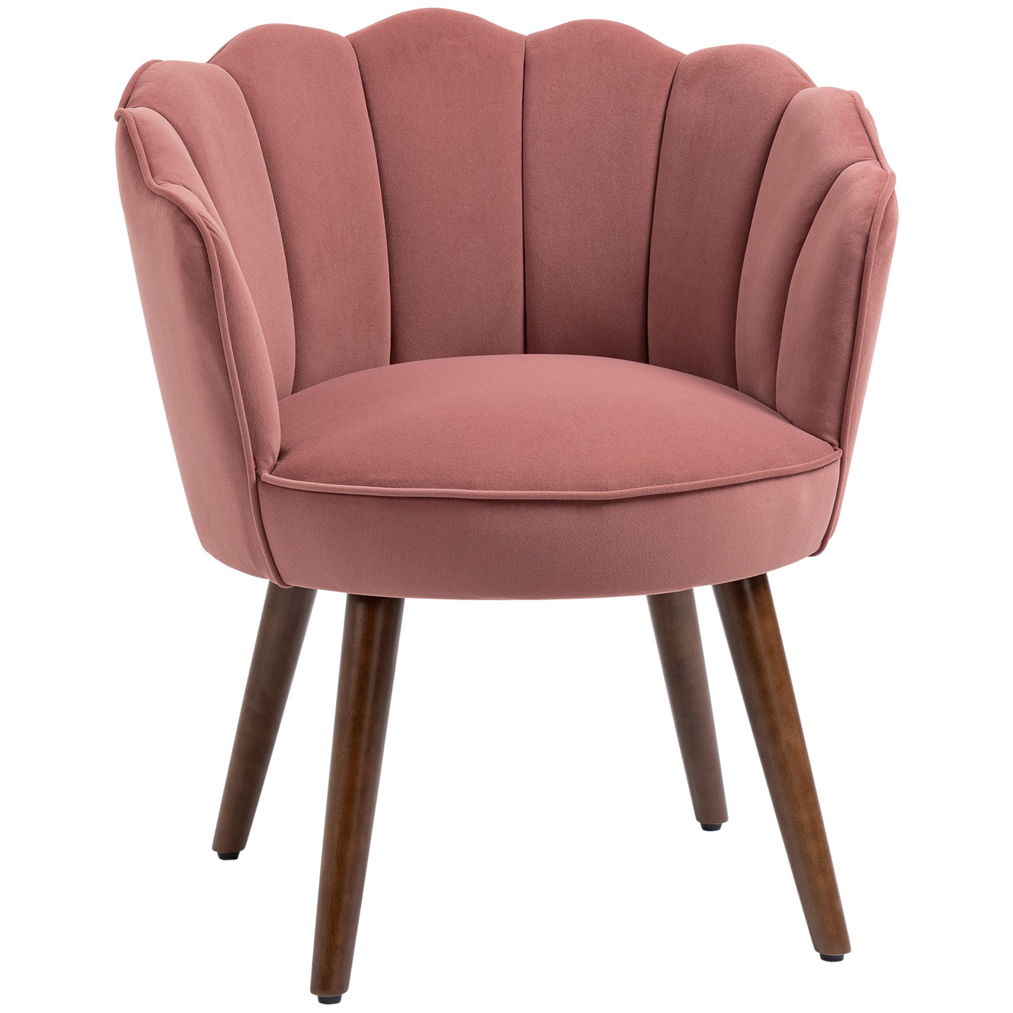 HOMCOM Barhocker Küchenstuhl Sessel mit Rückenlehne (Wohnzimmerstuhl, 1 St. günstig online kaufen