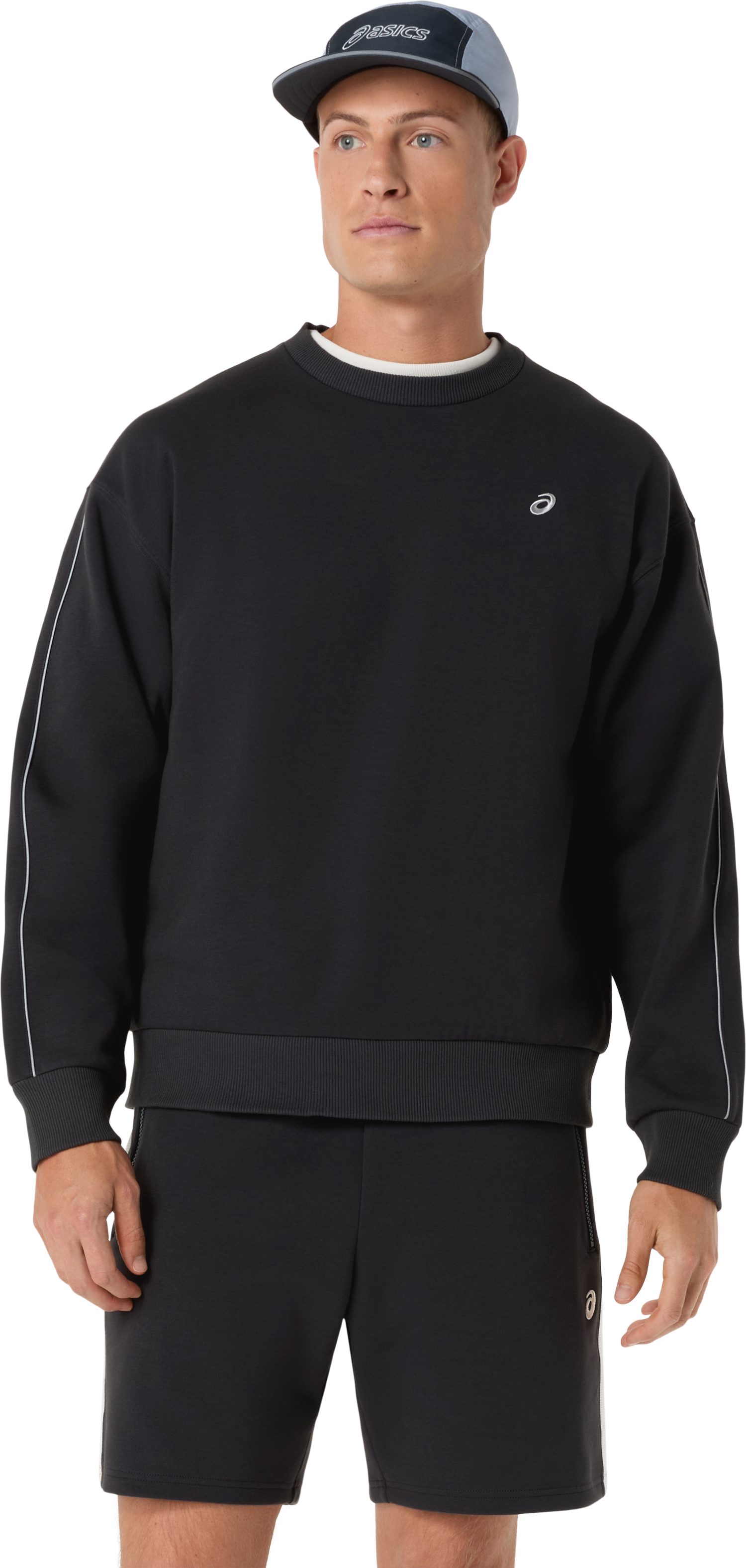 Asics Sweatshirt ASICS TRACK CLUB HERITAGE CREW-NECK TOP