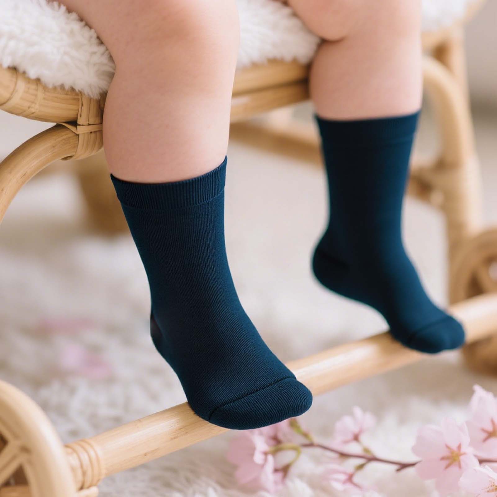 Yalion Kurzsocken Yalion® weiche Kinder Socken mit Halbplüsch 3er Pack bequeme elastische Bündchen rutschsicher
