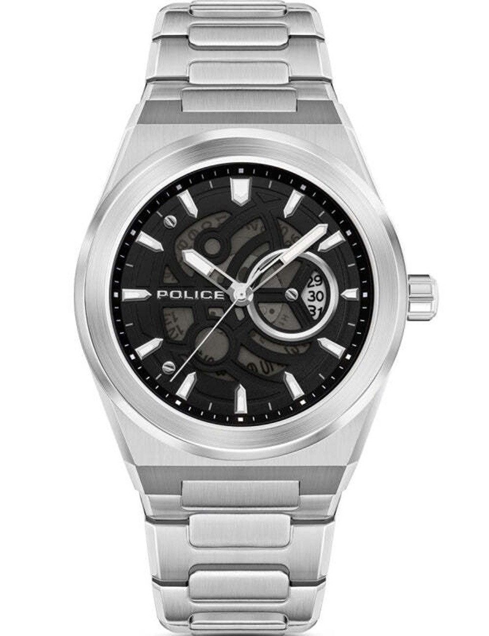 Quarzuhr Police PEWJH2228007 Herrenuhr Ofset 45mm 5ATM Police PEWJH2228007 Herrenuhr Ofset 45mm 5ATM