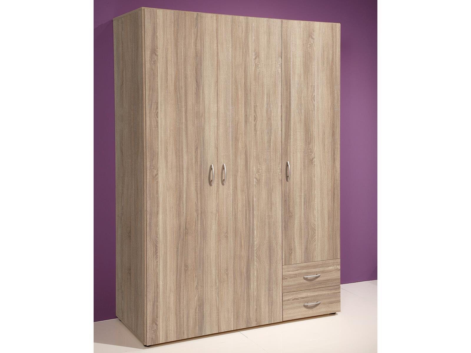 möbelando Kleiderschrank Hamina 120 x 177 günstig online kaufen