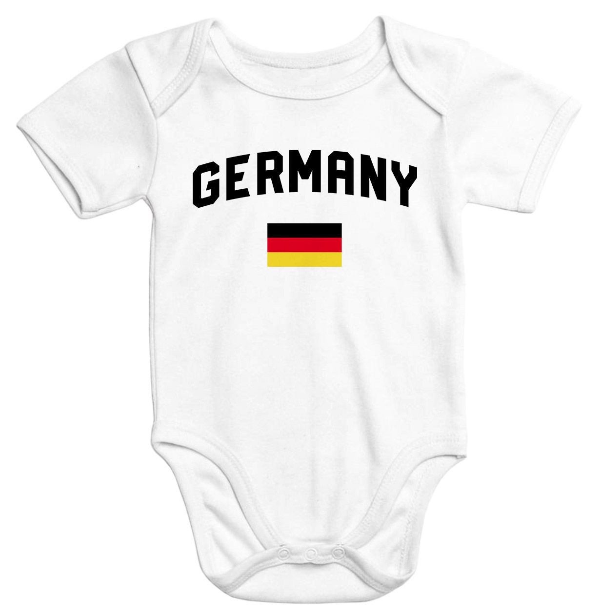 MoonWorks Body Baby Body Deutschland Flagge WM Fußball Weltmeisterschaft 2018 World