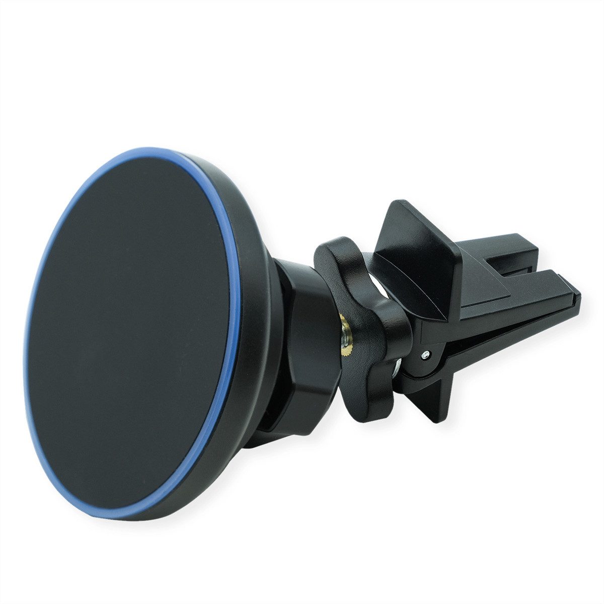 ROLINE Kfz-Magnet-Smartphone-Halterung & Induktionsladegerät, 15W Tablet-Adapter, 100.0 cm