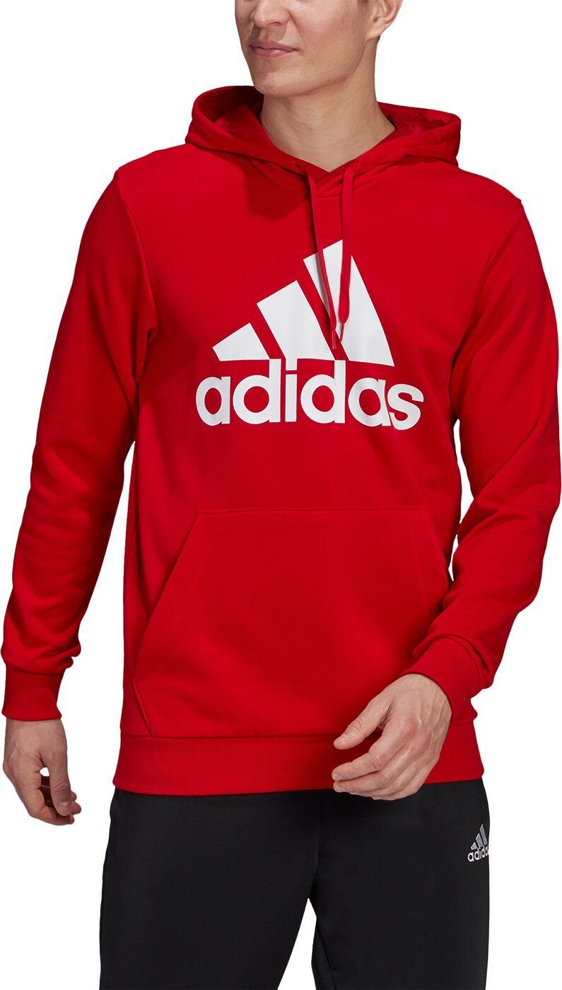 Sportswear Sweatshirt adidas BL M HD FT SCARLE/WHITE