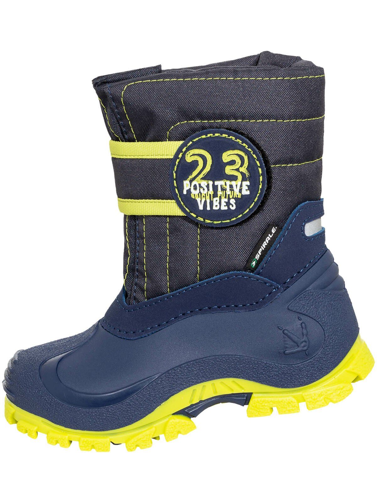 Spirale Mika marineblau Winterstiefel