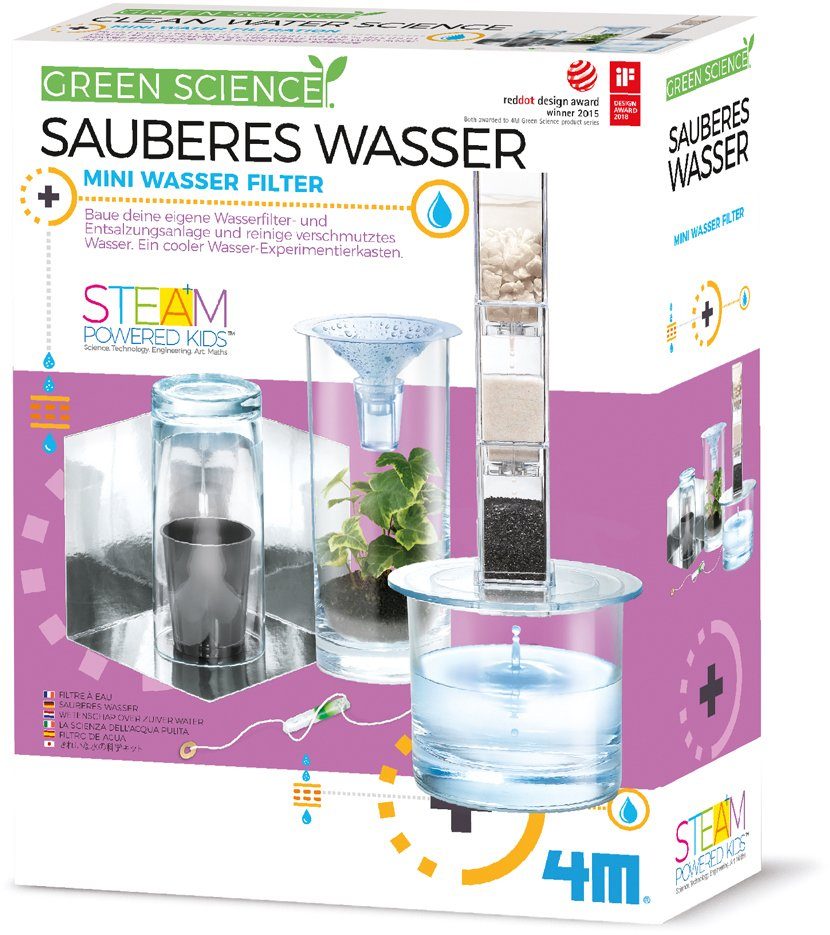 Image of 4M Experimentierkasten »Green Science - Sauberes Wasser«