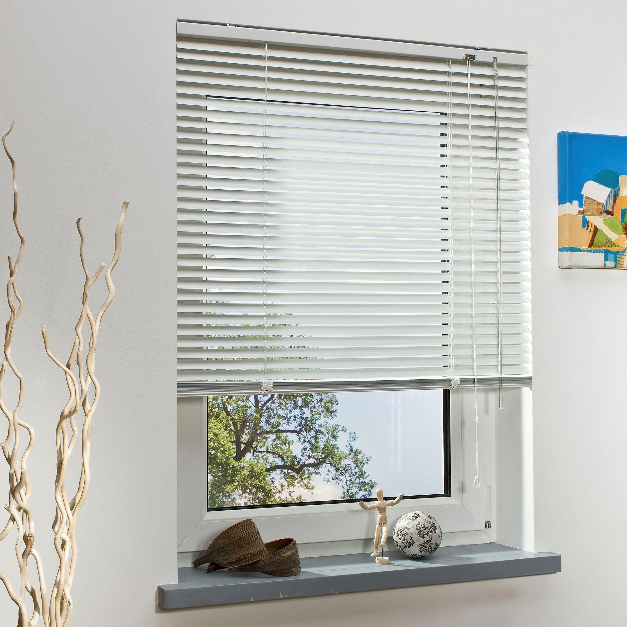 Liedeco Jalousie Aluminium-Jalousie, mit Bohren, freihängend, günstig online kaufen