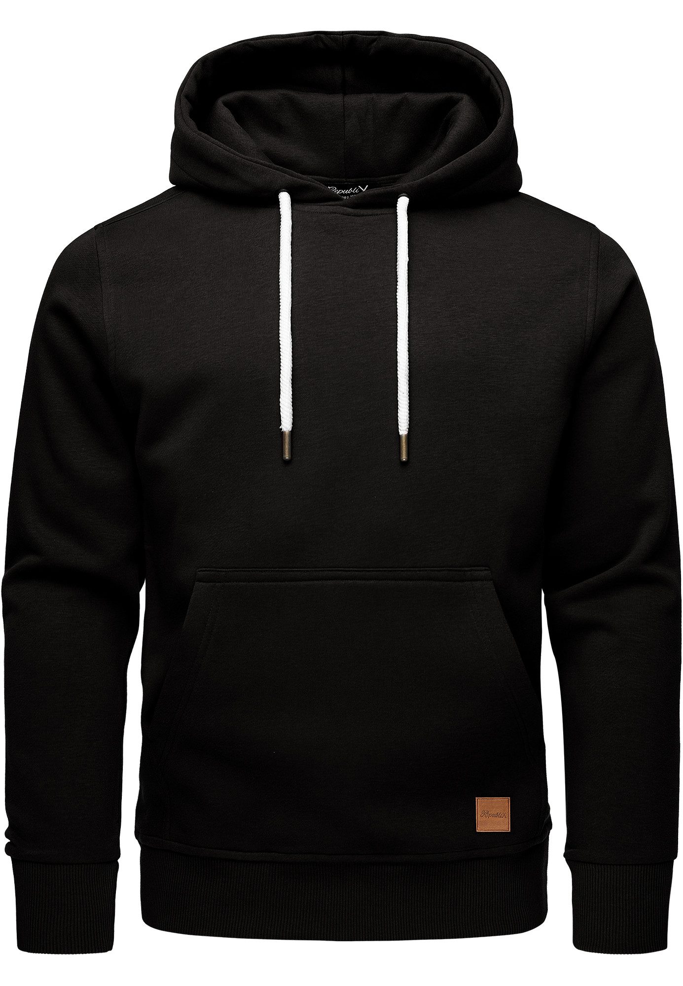 REPUBLIX Sweatshirt GRIFFIN Herren Basic Kapuzenpullover Hoodie günstig online kaufen