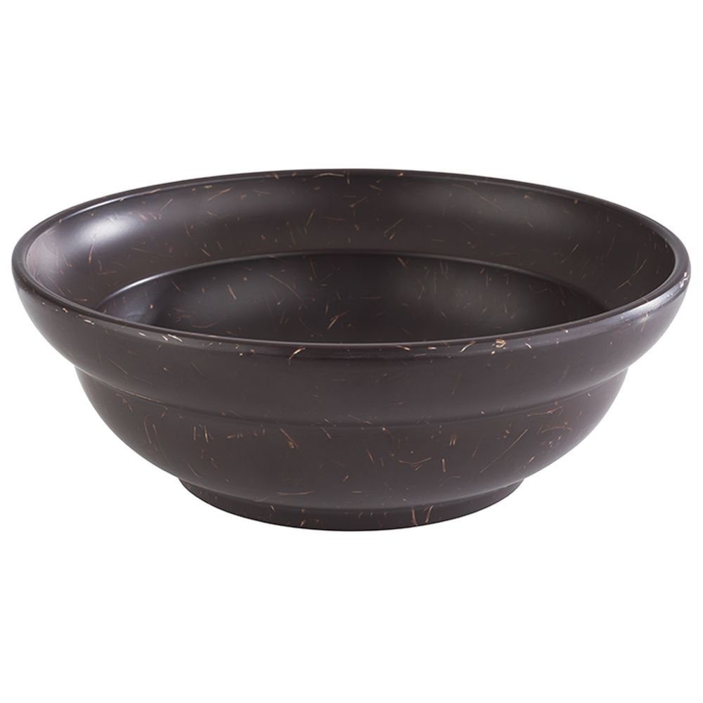 APS Servierplatte, Melamin, Schale -POKE BOWL- Ø20 cm Höhe 7 cm Melaminschüssel Optik Coconut