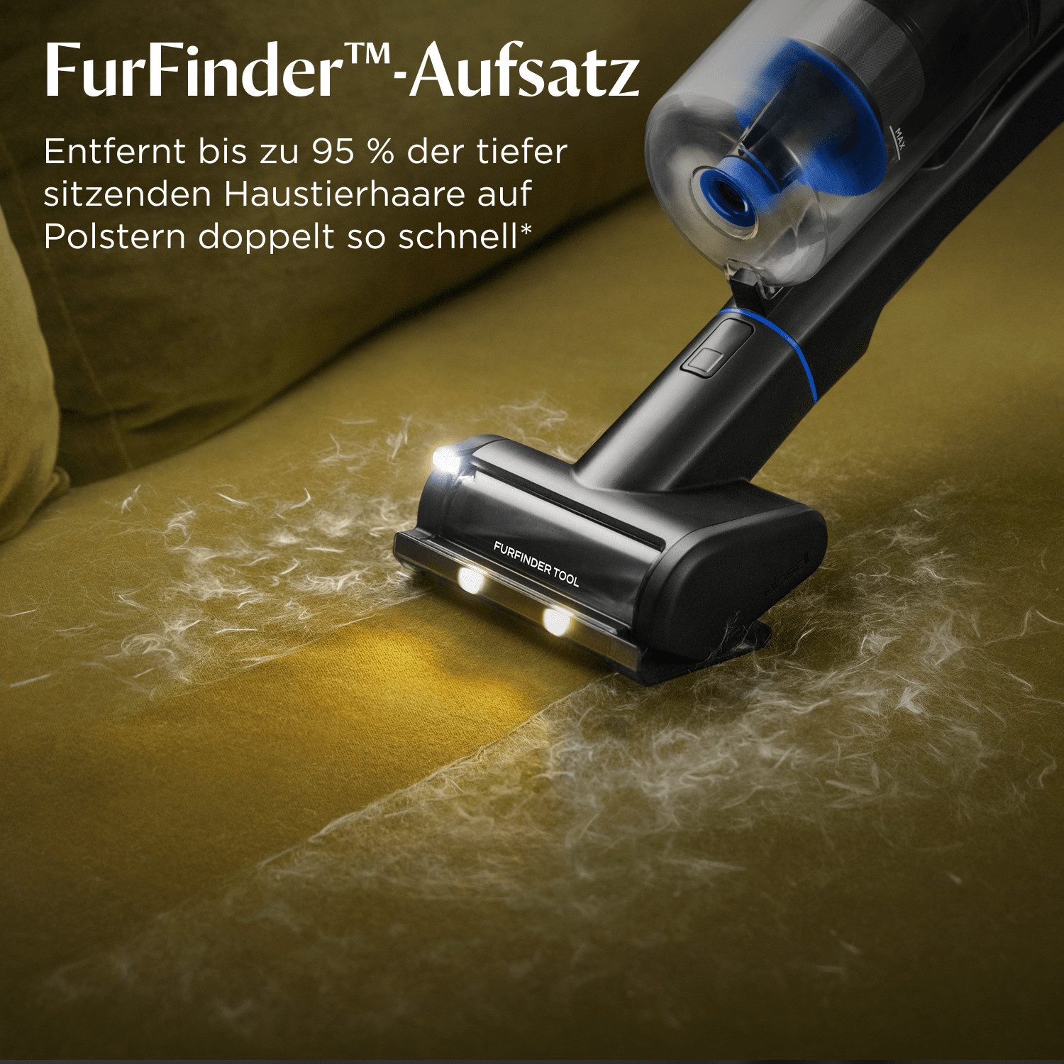 Bissell Akku-Stielstaubsauger 4093N PowerClean FurGuard Select, 280 W, beutellos