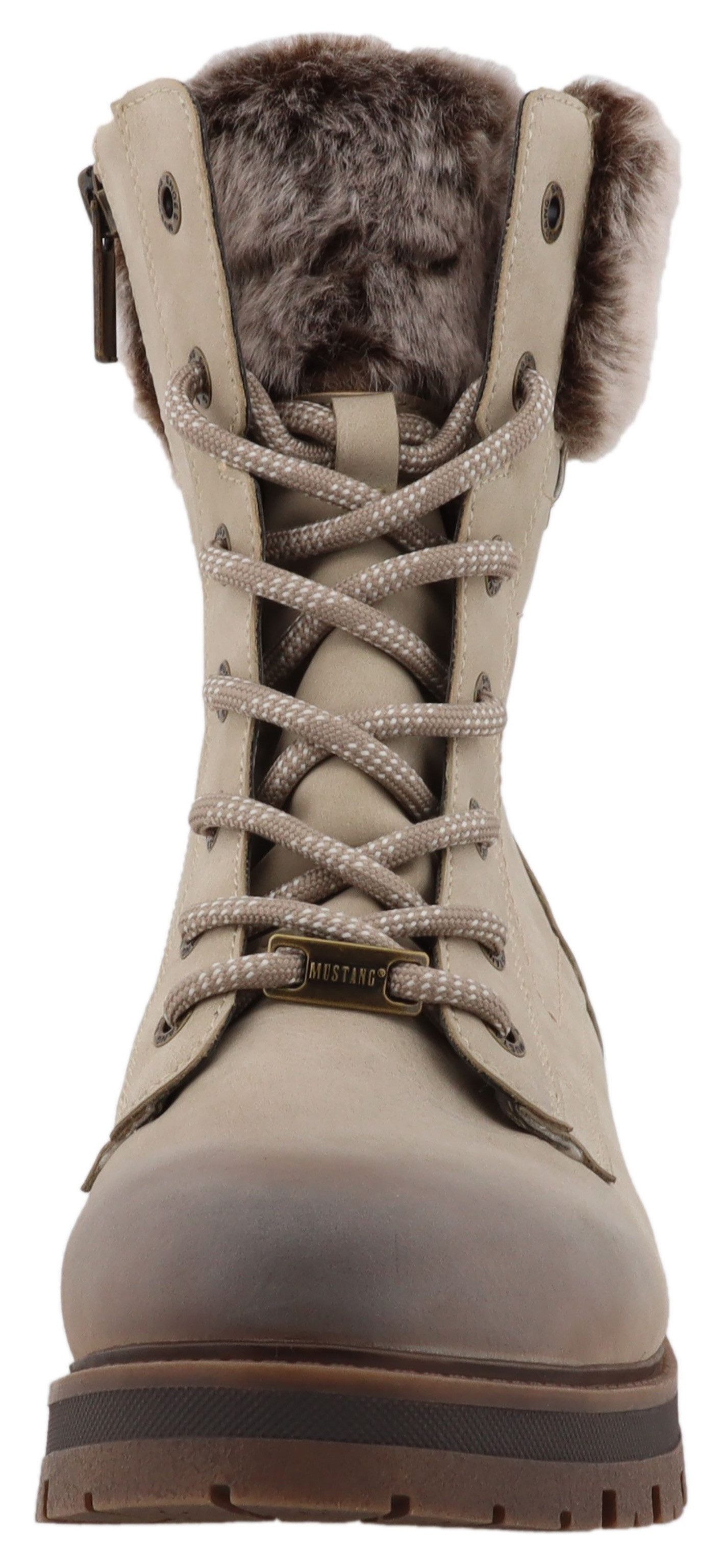 Mustang Shoes Darleen Winterstiefelette Winterboots mit Fellimitatkragen